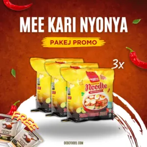 October Offer: 3 Mee Kari Nyonya